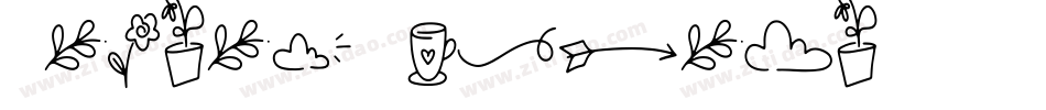 Fantasy Clipart字体转换